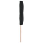 tête de lit vidaXL capitonnée noire 140 cm en velours