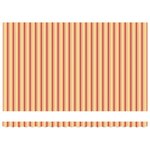 vidaXL Auvent rétractable jaune et blanc 5x3 m tissu et aluminium