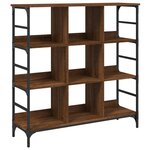 vidaXL Buffet chêne marron 102x32x103 5 cm bois d'ingénierie