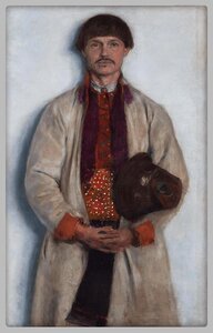 Pièce de monnaie en Argent 500 Francs g 17.50 Millésime 2025 Aleksander Gierymski PEASANT FROM BRONOWICE