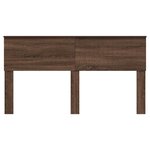 vidaXL Tête de lit Chêne brun 160 cm Bois d'ingénierie