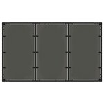 vidaXL Ensemble de salle à manger pour jardin 7 Pièces Noir polyrotin