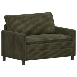 vidaXL Canapé Vert 126 x 81 x 87 5 cm Polyester