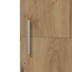 vidaXL Haut Armoire chêne artisanal 50 x 42 5 x 185 cm