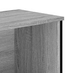 vidaXL Bibliothèque sonoma gris 50x31x169 cm bois d'ingénierie