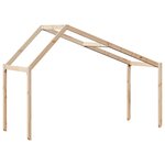 vidaXL Toit de lit pour enfants 203x80 5x142 cm bois de pin massif