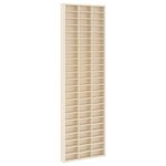 vidaXL Étui d'affichage Marron 30 x 4 5 x 96 cm Bois d'ingénierie