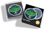 Pièce de monnaie en Argent 2 Dollars g 31.1 (1 oz) Millésime 2025 Craft the Earth Mine the Future FLAT EARTH