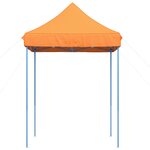vidaXL Tente de fête 200 x 200 x 306 cm Orange Tissu Oxford