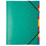 TRIEUR AGRAFE 12 COMP. Ass. EXACOMPTA