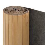vidaXL Cloison de séparation Bambou 250 x 165 cm Naturel