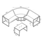 Salon de jardin gris foncé 03_0010537