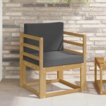 vidaXL 2 Pièce Ensemble de canapés d'extérieur Polyester