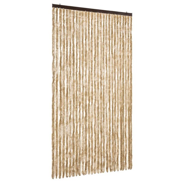 vidaXL Moustiquaire beige 118x220 cm chenille