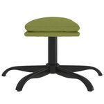 vidaXL Repose-pied Vert clair 60x60x36 cm Velours