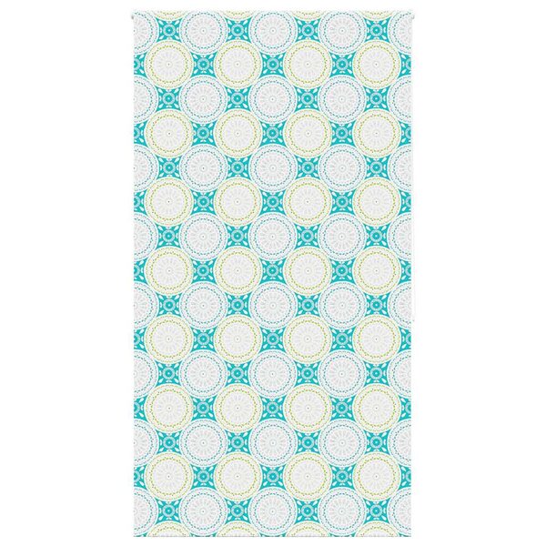 vidaXL Store enrouleur de douche 130x240 cm largeur du tissu 126 cm