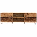 vidaXL Meuble TV vieux bois 150x30x50 cm bois d'ingénierie