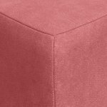 vidaXL Canapé-lit pliable 75 x 67 x 45 cm Rose