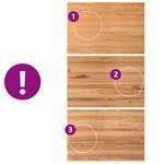 vidaXL Dessus de bureau marron clair bois chêne massif rectangulaire