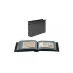 Album universel Firmo pour ranger billets  enveloppes  cartes  photos. Couleur - Noir