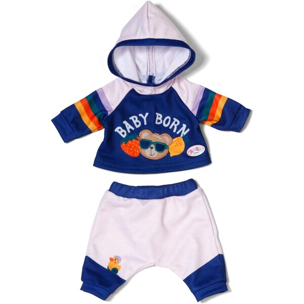 Zapf Creation 838204 - BABY born Combinaison de jogging Navy 43cm