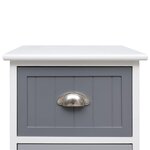 vidaXL Armoire latérale 35x30x90 cm Bois de Paulownia