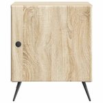 vidaXL Cabinet de chevet Chêne Sonoma 43 x 34 5 x 50 cm