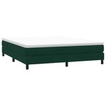 vidaXL Sommier à lattes de lit sans matelas vert foncé 180x220 cm