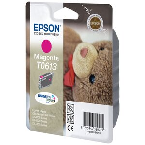 Cartouche d'encre epson ourson t0613 (magenta)