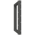 vidaXL Pieds de table à manger en U 2 pièces Anthracite 80 x (72-73) cm Acier