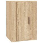 vidaXL Ensemble de meubles TV 2 Pièces chêne sonoma bois d'ingénierie
