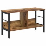 vidaXL Étagère Bois Ancien 82 x 32 x 47 cm Bois d'ingénierie