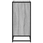 vidaXL Buffet sonoma gris 68x35x76 cm bois d'ingénierie