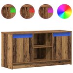 vidaXL Unites TV Marron 100 x 34 x 50 cm Bois d'ingénierie