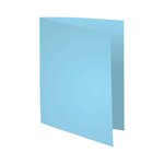 Paquet 100 Chemises Super 210 - 24x32cm - Bleu Clair - X 5 - Exacompta
