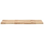 vidaXL Dessus de meuble de salle de bain non traité bois d'acacia