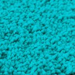 Tapis de bain U en forme de U Turquoise 50x50 cm Polypropylène Antidérapant