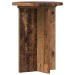 vidaXL Support de Plante 2 pièces Bois ancien Ø29 5 x 40 cm