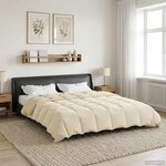 vidaXL Couette d'été 220 x 260 cm Été Microfibre (100  polyester)