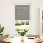 vidaXL Store plissé anthracite 55x100 cm largeur du tissu 54 4 cm