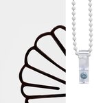 vidaXL Store enrouleur de douche avec cassette largeur du tissu 136 cm