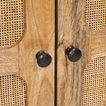 vidaXL Buffet Marron 60 x 33 x 75 cm Bois de mangue massif