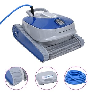 vidaXL Nettoyeur robotique de piscine