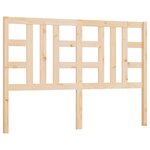 vidaXL Tête de lit 146x4x100 cm Bois massif de pin