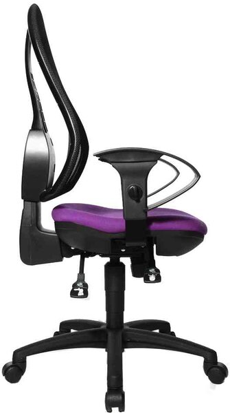 Siège de bureau 'Open Point SY', tissu, violet TOPSTAR