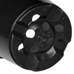 vidaXL Pot à fleurs 200 Pièces Noir Ø 15 x 12 5 cm Plastique