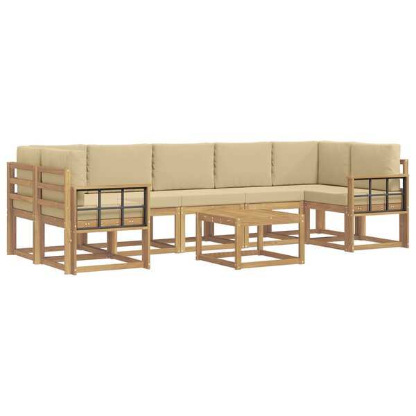 vidaXL Ensemble de canapés d'extérieur 6 pc