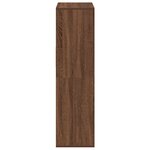 vidaXL Bibliothèque chêne marron 66x31x112 cm bois d'ingénierie