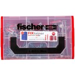 Fischer jeu de chevilles avec vis fixtainer duopower/duotec 200 pcs
