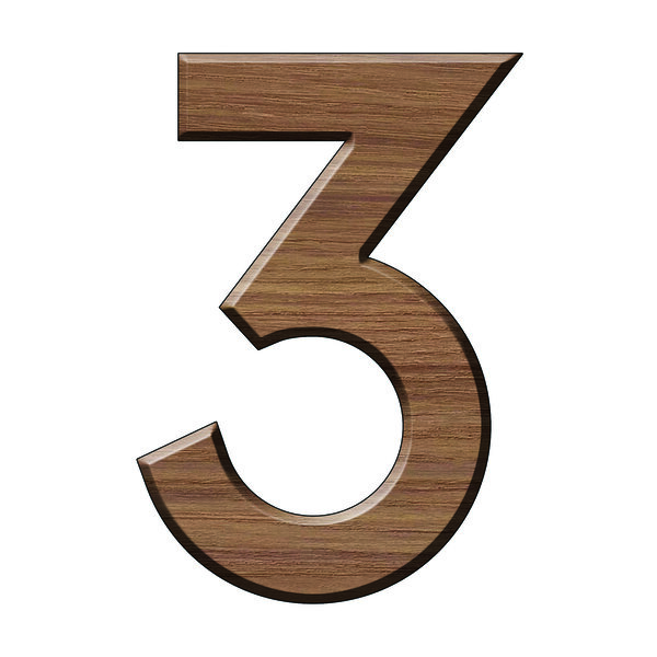 N°3 enigma  auto adhésif 3m  pour boites aux lettes  portes  casiers ... Intérieur/extérieur